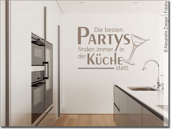 Preview: Wandtattoo Die besten Partys