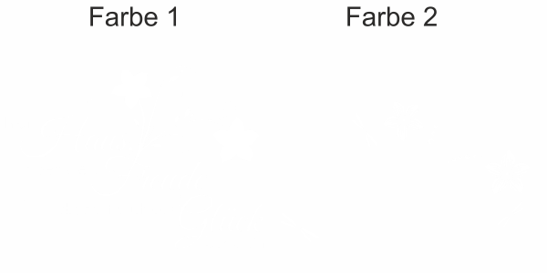 Preview: Wandtattoo In ein Haus, in dem die Freude lebt - Ansicht Farbauswahl