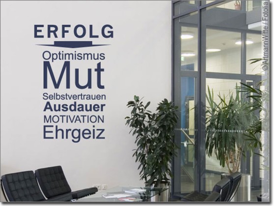 Preview: Wandtattoo Erfolgsrezept