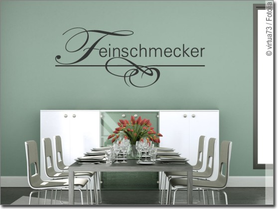 Preview: Wandtattoo Feinschmecker