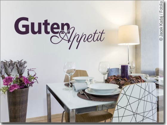 Preview: Wandtattoo Guten Appetit
