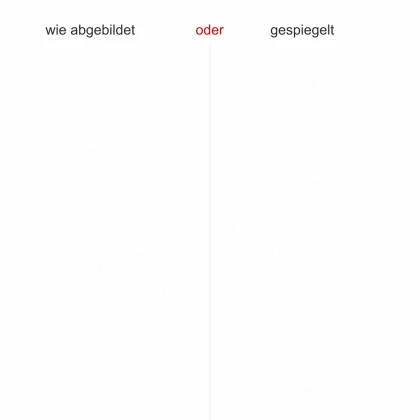 Wandtattoo mit Traumfänger für das Kinderzimmer - Ansicht Ausrichtung und Farbauswahl