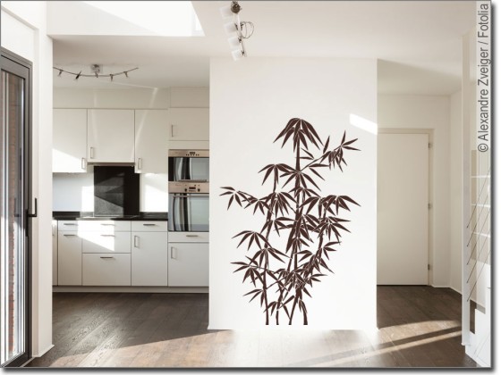 Preview: Wandtattoo Asia Bambus