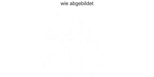 Wandtattoo mit Brandenburger Tor in Berlin - Ansicht Farbauswahl