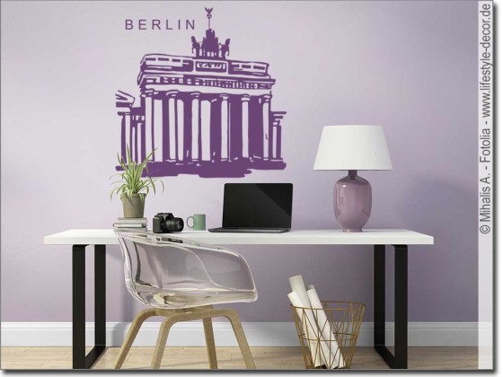 Preview: Wandtattoo Berlin Brandenburger Tor Preview: Wandtattoo Berlin Brandenburger Tor