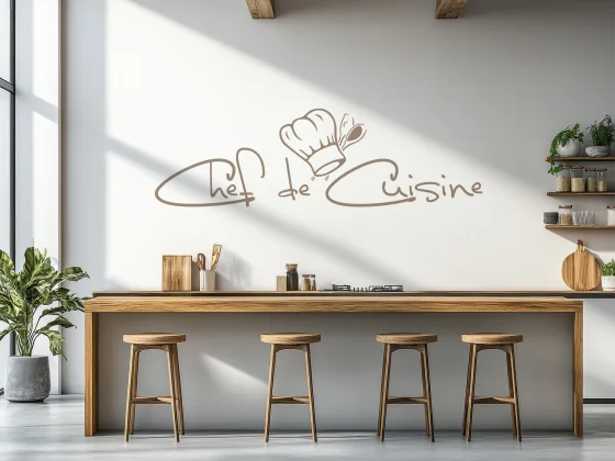 Wandtattoo Chef de cuisine