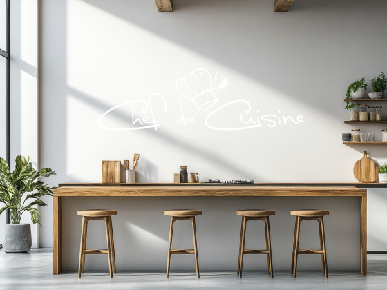 Preview: Wandtattoo Chef de Cuisine