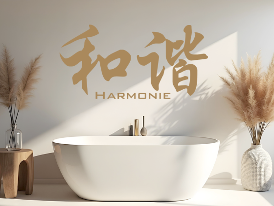 Preview: Wandtattoo Chinesisches Zeichen Harmonie