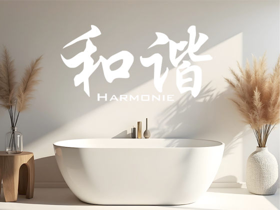 Preview: Wandtattoo Chinesisches Zeichen Harmonie