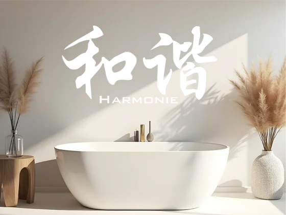 Wandtattoo Chinesisches Zeichen Harmonie