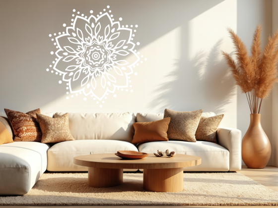 Preview: Wandtattoo Dekoratives Mandala