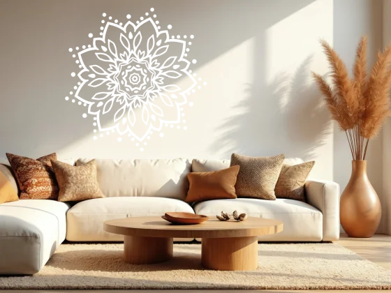 Wandtattoo Dekoratives Mandala