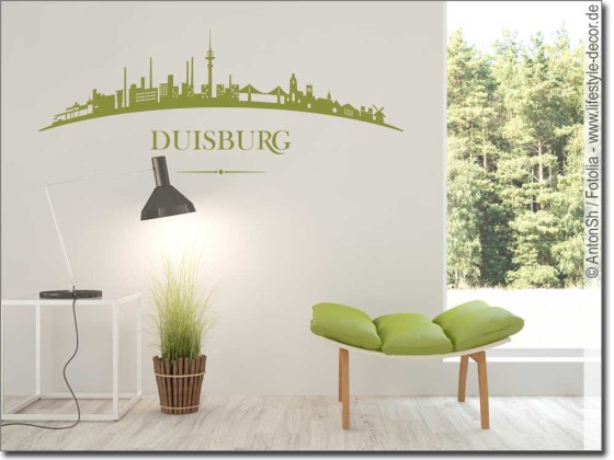 Preview: Wandtattoo Duisburg