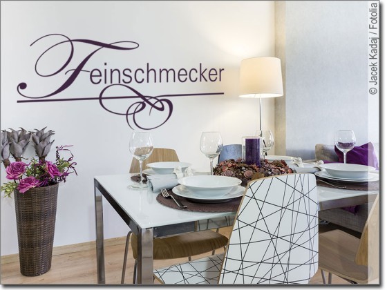 Preview: Wandtattoo Feinschmecker