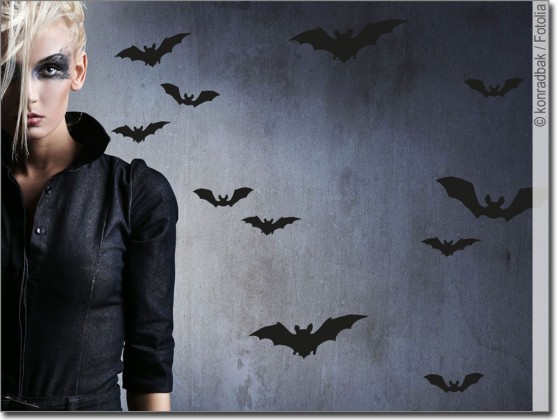 Preview: Wandtattoo Fledermäuse Preview: Wandtattoo Fledermäuse