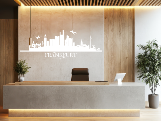 Preview: Wandtattoo Frankfurt