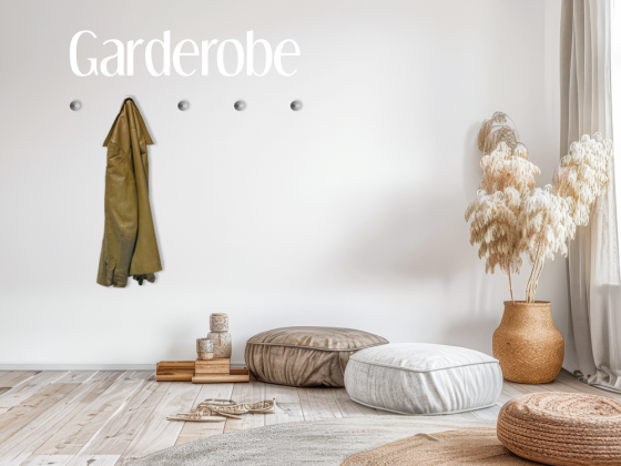 Preview: Wandtattoo Garderobe