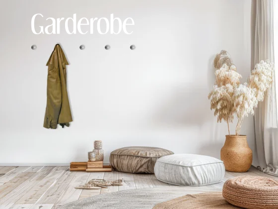 Wandtattoo Garderobe