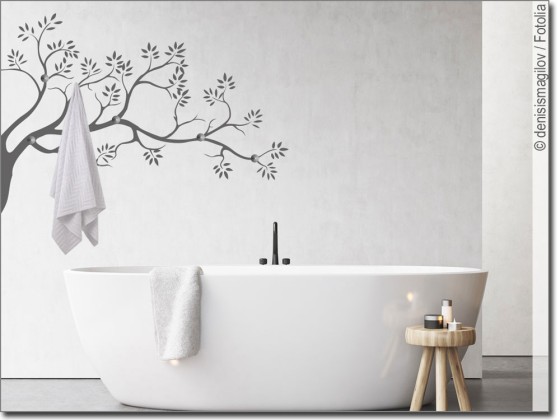 Preview: Garderobensticker Ast Preview: Garderobensticker Ast