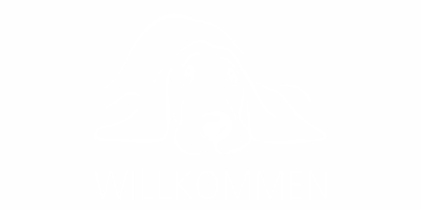 Preview: Willkommen Wandtattoo mit Hund - Ansicht Farbauswahl