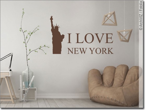 Preview: Wandspruch I love New York Preview: Wandspruch I love New York