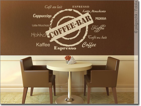 Preview: Wandtattoo Coffee Bar