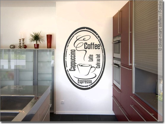 Preview: Wandtattoo Kaffeetraum