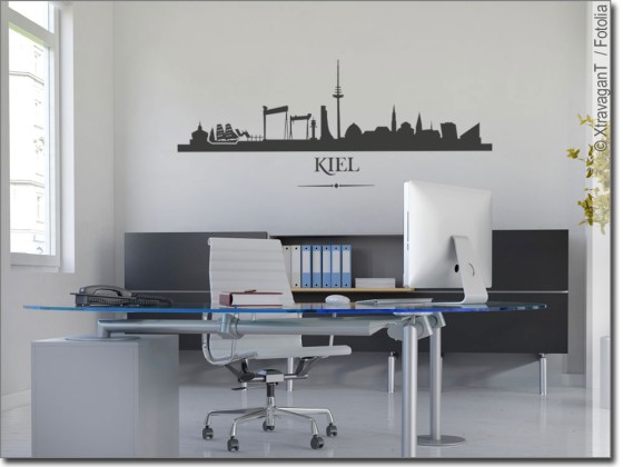 Preview: Wandtattoo Kiel