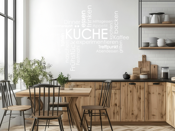 Preview: Wandtattoo Küche