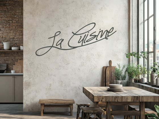 Wandtattoo La Cuisine