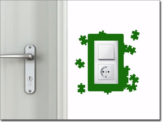Preview: Steckdosentattoo Motiv 9 Puzzle Preview: Steckdosentattoo Motiv 9 Puzzle