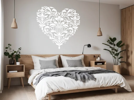 Wandtattoo Liebesornament