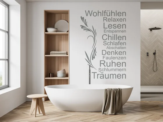 Wandtattoo Lieblingsplatz