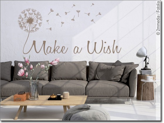 Preview: Wandtattoo Make a Wish