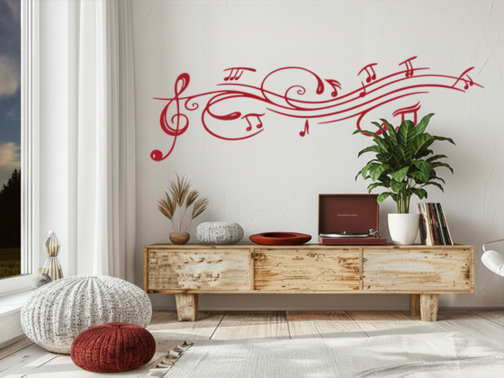 Preview: Wandtattoo Musik