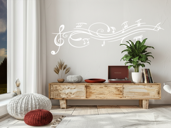 Preview: Wandtattoo Musik