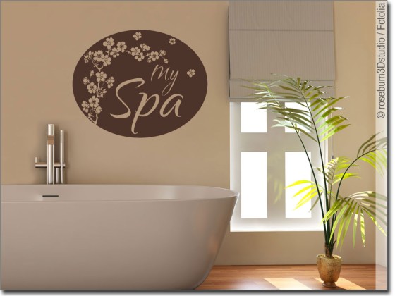 Preview: Wandtattoo My Spa