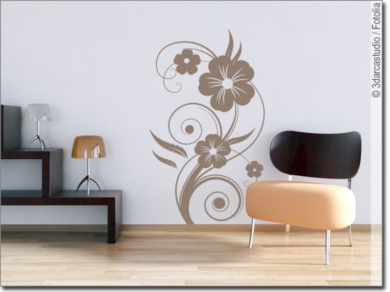 Preview: Wandtattoo Ornament Feder Preview: Wandtattoo Ornament Feder