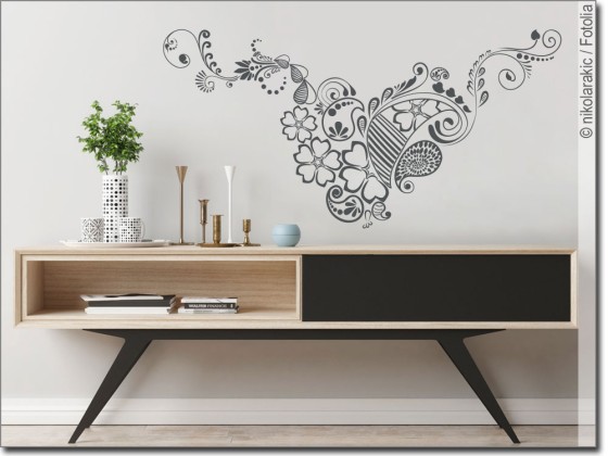 Preview: Wandtattoo Ornament Lifestyle