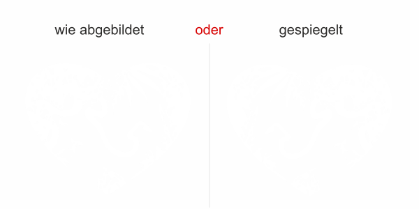 Wandtattoo Herz mit exotischem Paradiesv
