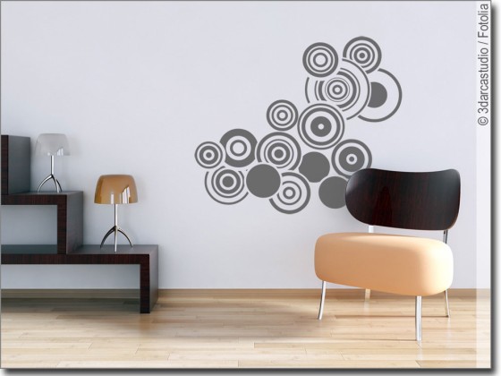 Preview: Wandtattoo Retro Ornament