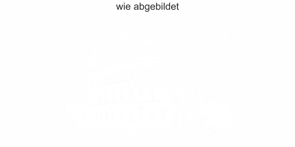 Wandtattoo mit Kolosseum in Rom - Ansicht Ausrichtung und Farbauswahl