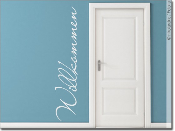 Preview: Wandtattoo Willkommen 06 Preview: Wandtattoo Willkommen 06