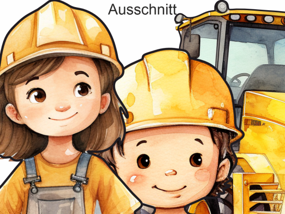 Preview: Wandtattoo Set Baustelle Preview: Wandtattoo Set Baustelle