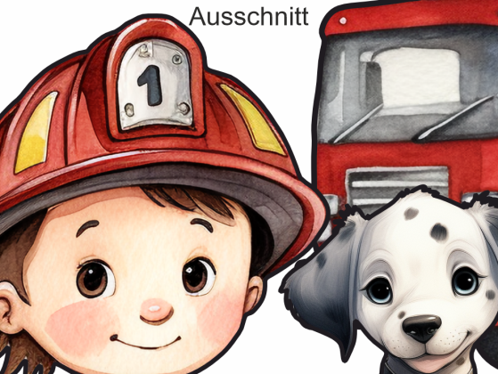 Preview: Wandtattoo Set Feuerwehrstation Preview: Wandtattoo Set Feuerwehrstation