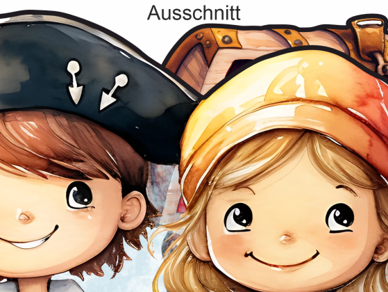 Preview: Wandtattoo Set Piraten der Karibik Preview: Wandtattoo Set Piraten der Karibik