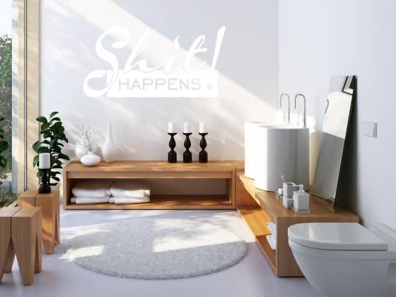 Preview: Wandtattoo Shit happens