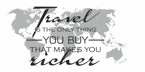Preview: Wandtattoo Spruch Travel Preview: Wandtattoo Spruch Travel