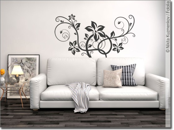 Preview: Wandtattoo Stilvolles Ornament