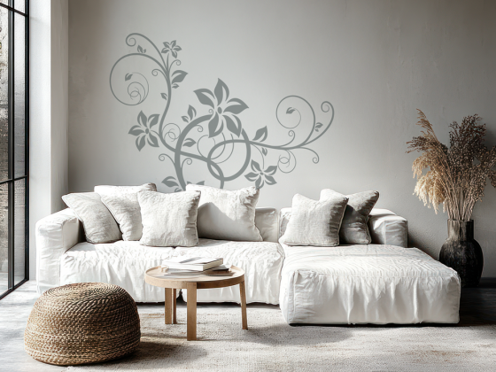 Preview: Wandtattoo Stilvolles Ornament